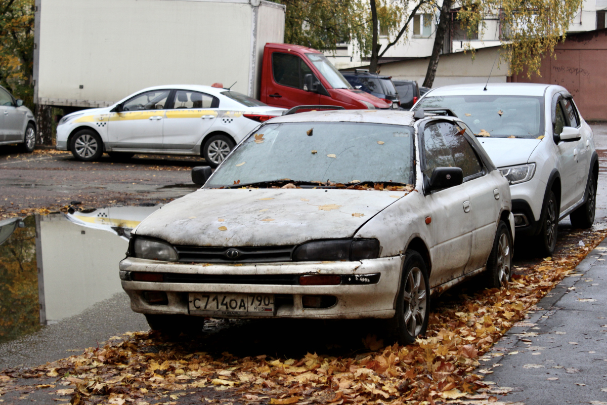 Московская область, № С 714 ОА 790 — Subaru Impreza (1G) '92-01