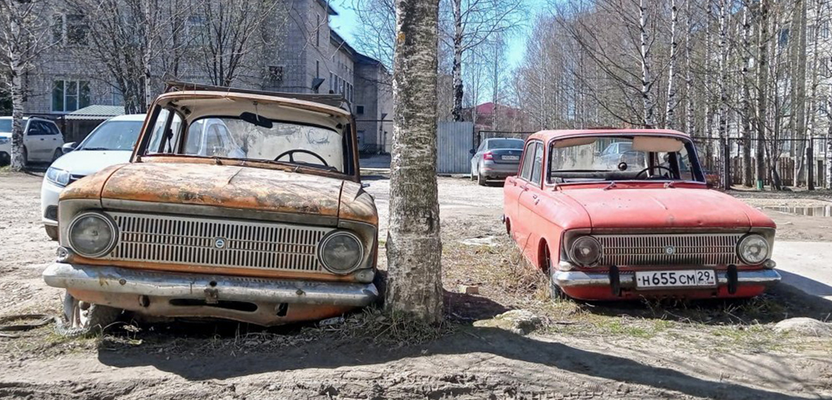 Архангельская область, № С 334 ВУ 29 — Москвич-412ИЭ (Иж) '70-82; Архангельская область, № Н 655 СМ 29 — Москвич-412ИЭ (Иж) '70-82