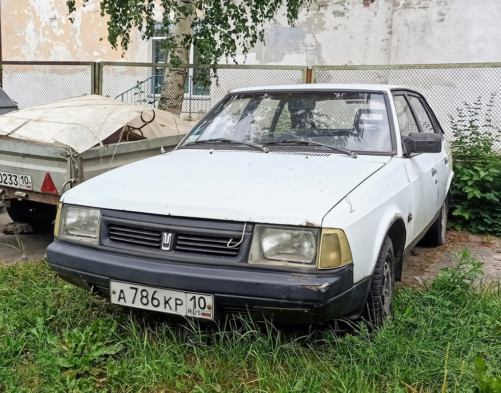 Карелия, № А 786 КР 10 — Москвич-2141 '86-98