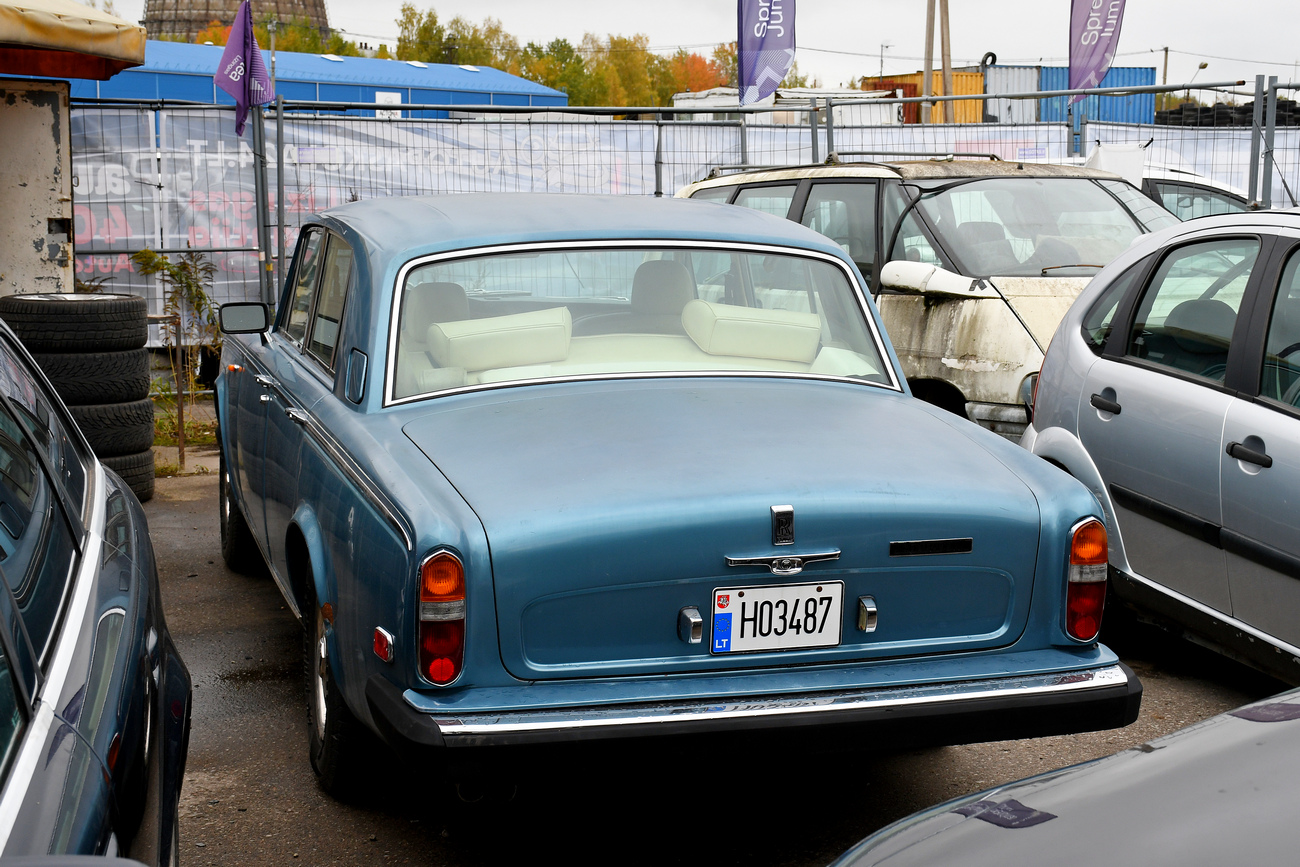 Литва, № H03487 — Rolls-Royce Silver Shadow II '77-80