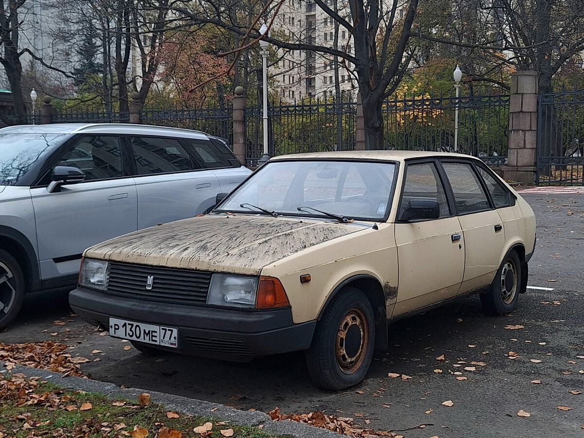 Москва, № Р 130 МЕ 77 — Москвич-2141 '86-98