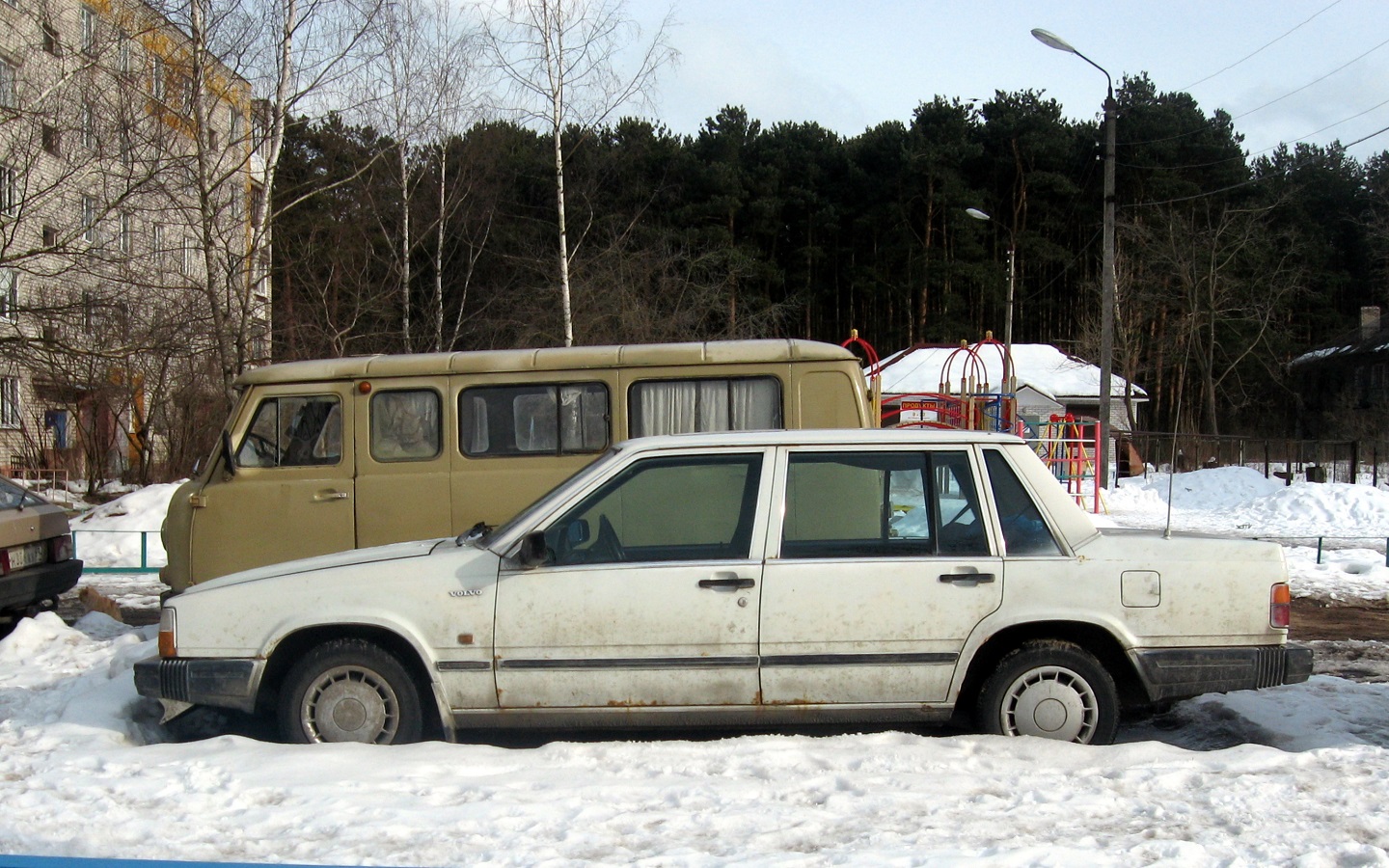 Тверская область, № Н 747 ЕС 69 — Volvo 740 '84-92