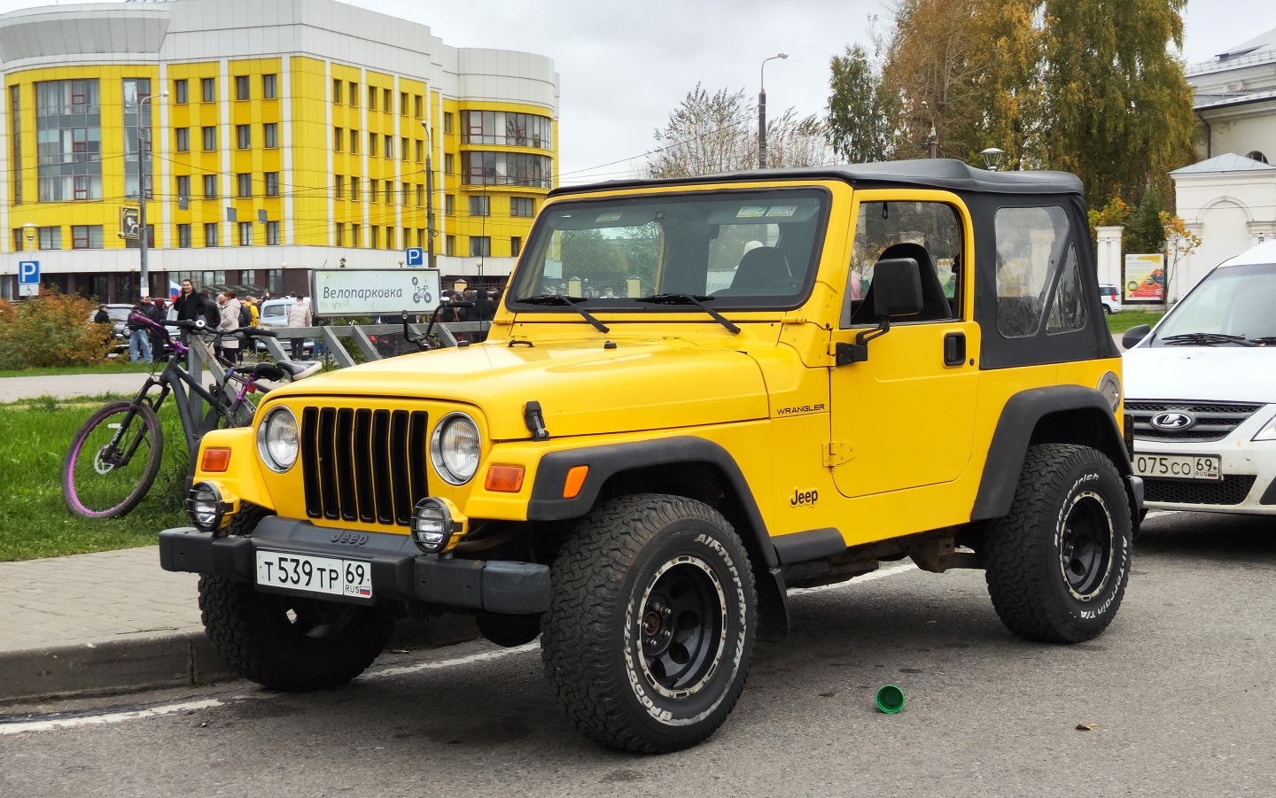 Тверская область, № Т 539 ТР 69 — Jeep Wrangler (TJ) '96-07