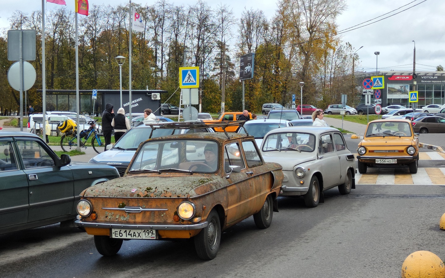 Москва, № Е 614 АХ 199 — ЗАЗ-968/968А Запорожец '71-79; Тверская область — Закрытие сезона 2026 Тверского ретро-клуба