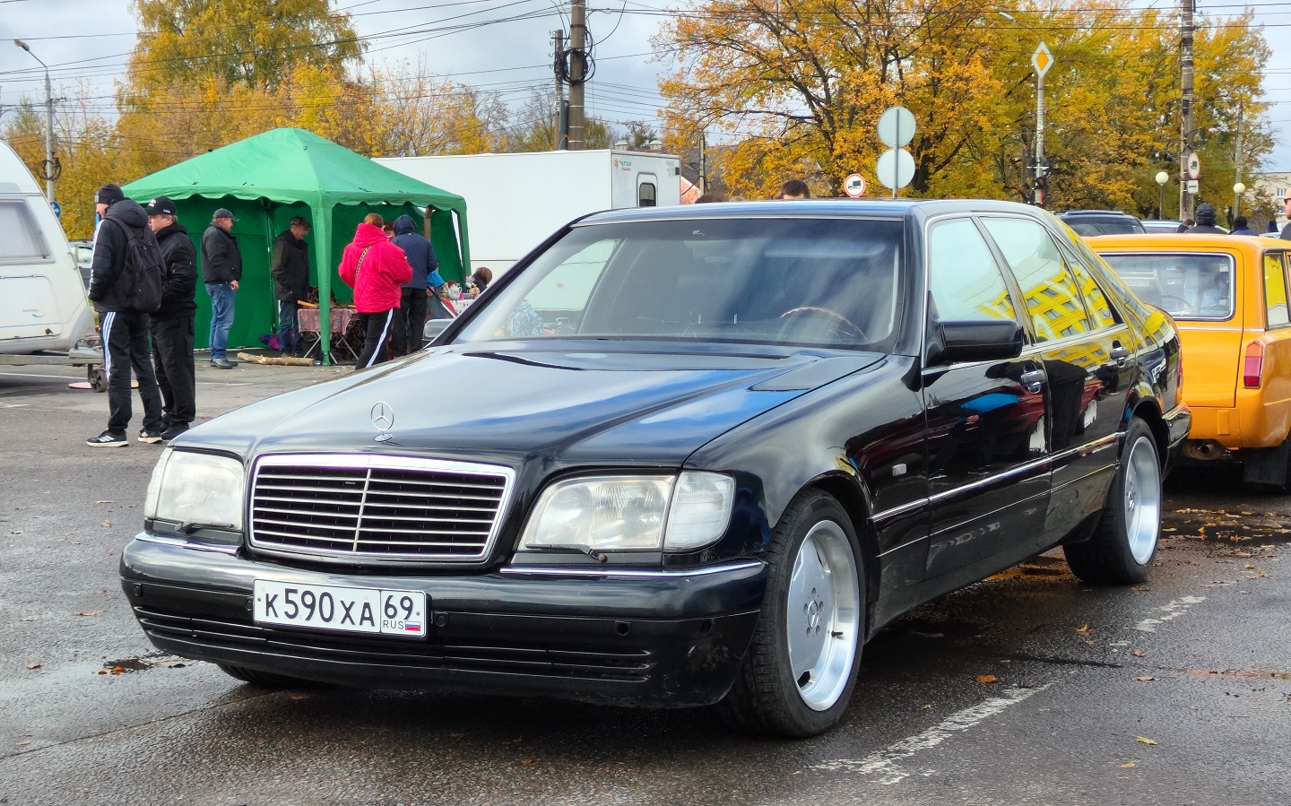 Тверская область, № К 590 ХА 69 — Mercedes-Benz (W140) '91-98; Тверская область — Закрытие сезона 2026 Тверского ретро-клуба