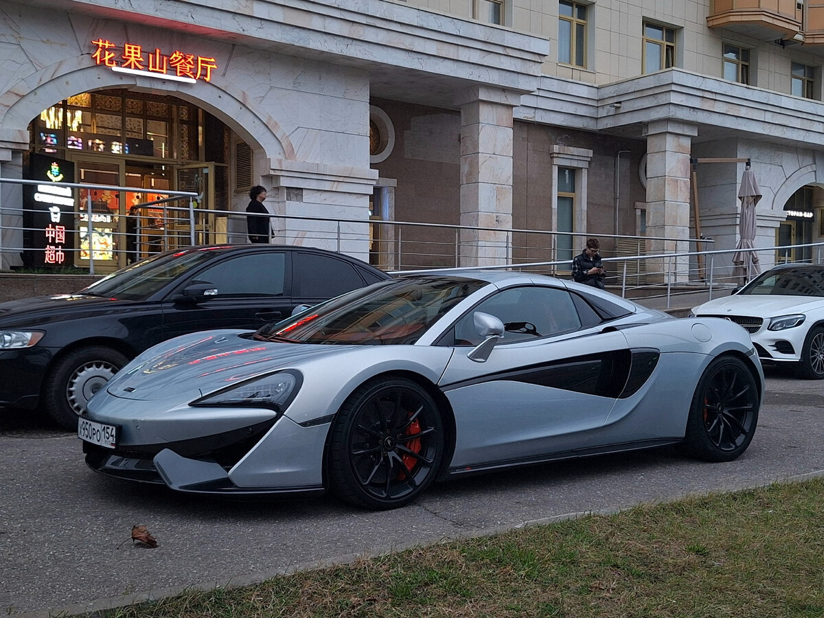 Новосибирская область, № Х 950 РО 154 — McLaren 570S Spider '17-21
