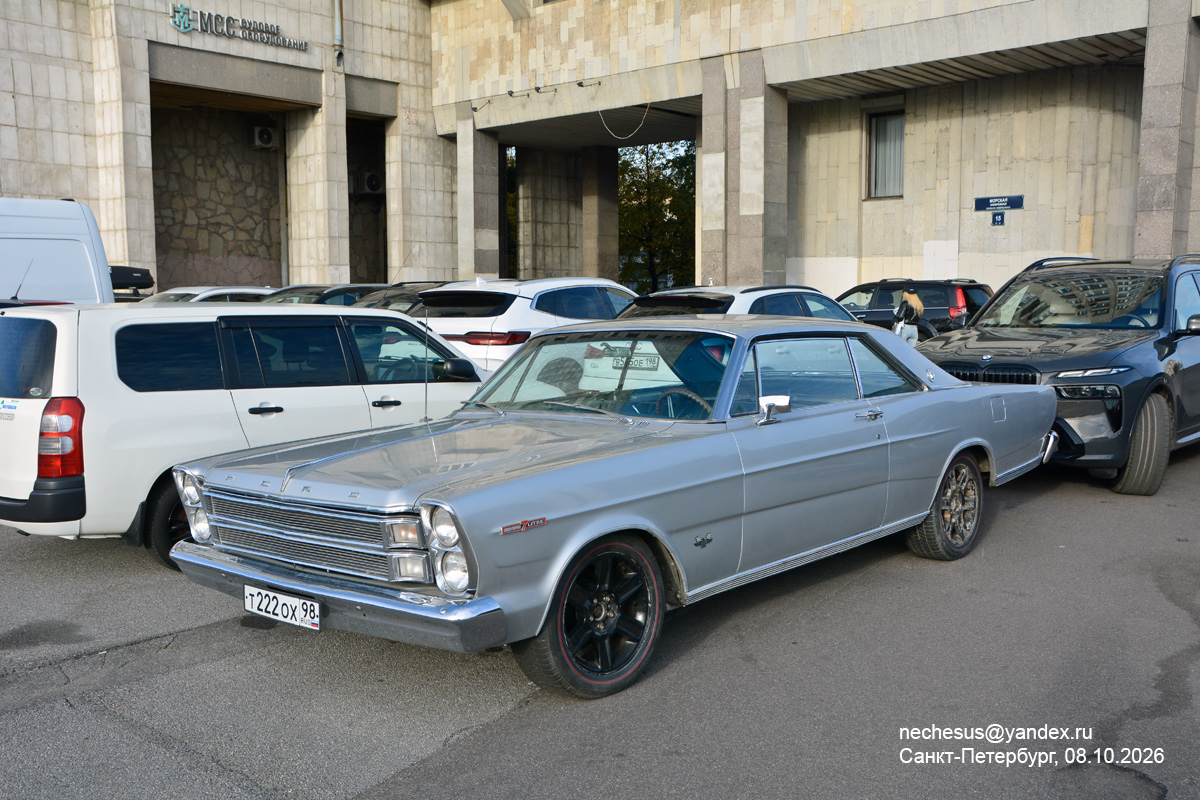 Санкт-Петербург, № Т 222 ОХ 98 — Ford Galaxie (3G) '65-68