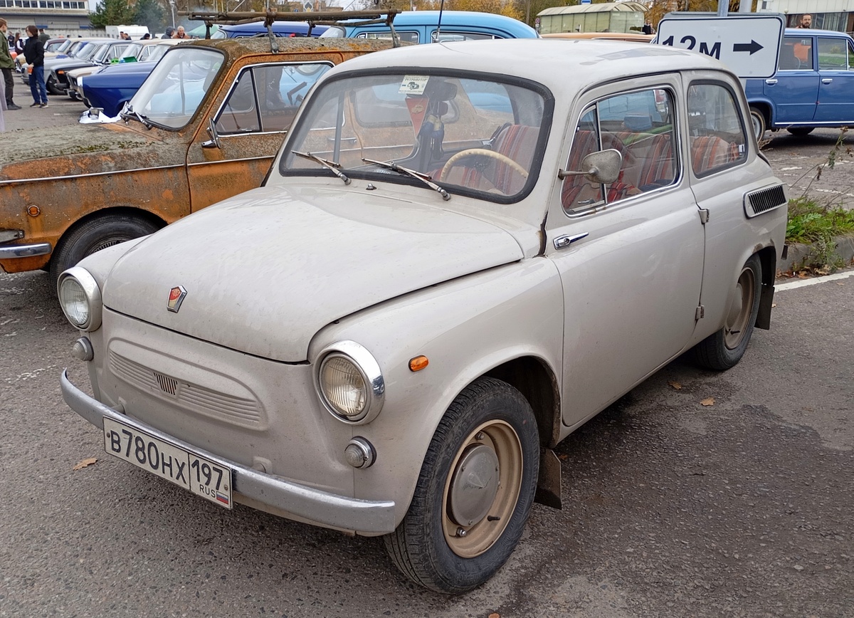 Московская область, № В 780 НХ 197 — ЗАЗ-965А Запорожец '62-69; Тверская область — Закрытие сезона 2026 Тверского ретро-клуба