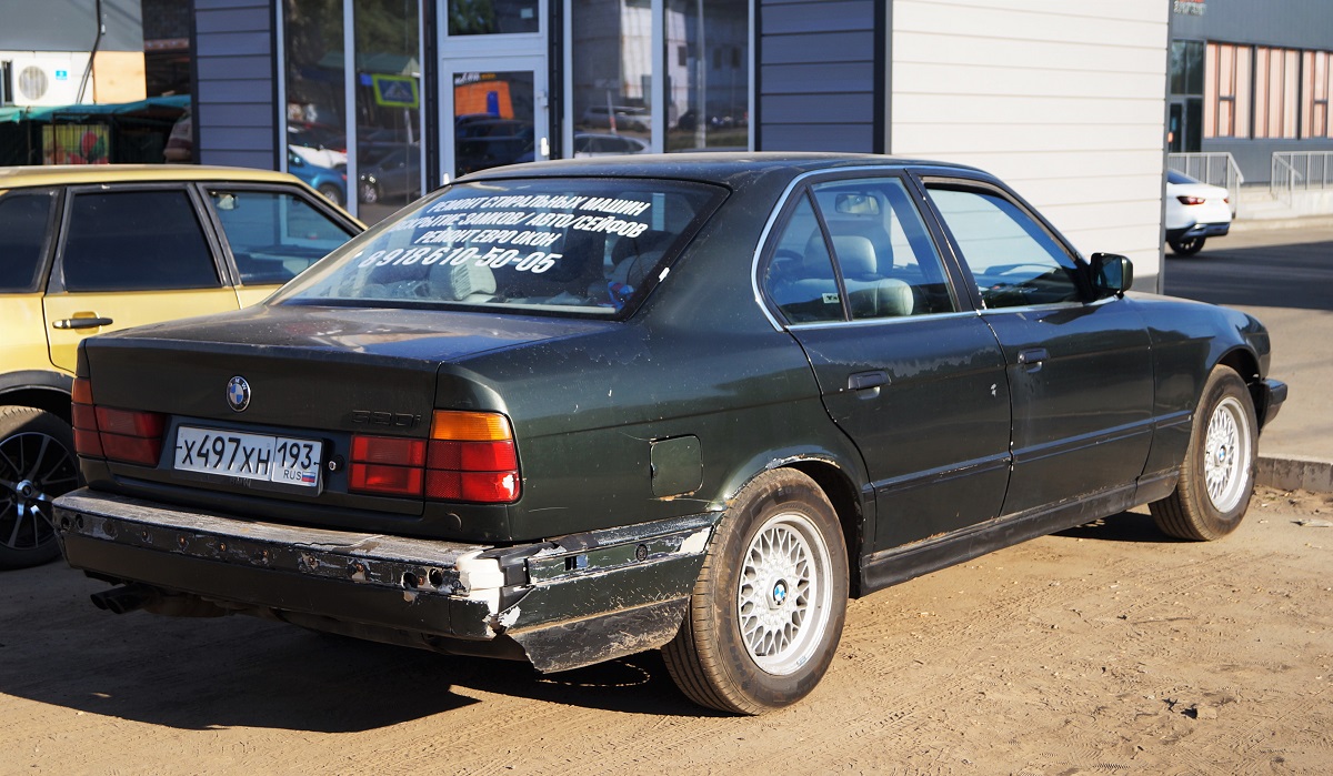 Татарстан, № Х 497 ХН 193 — BMW 5 Series (E34) '87-96