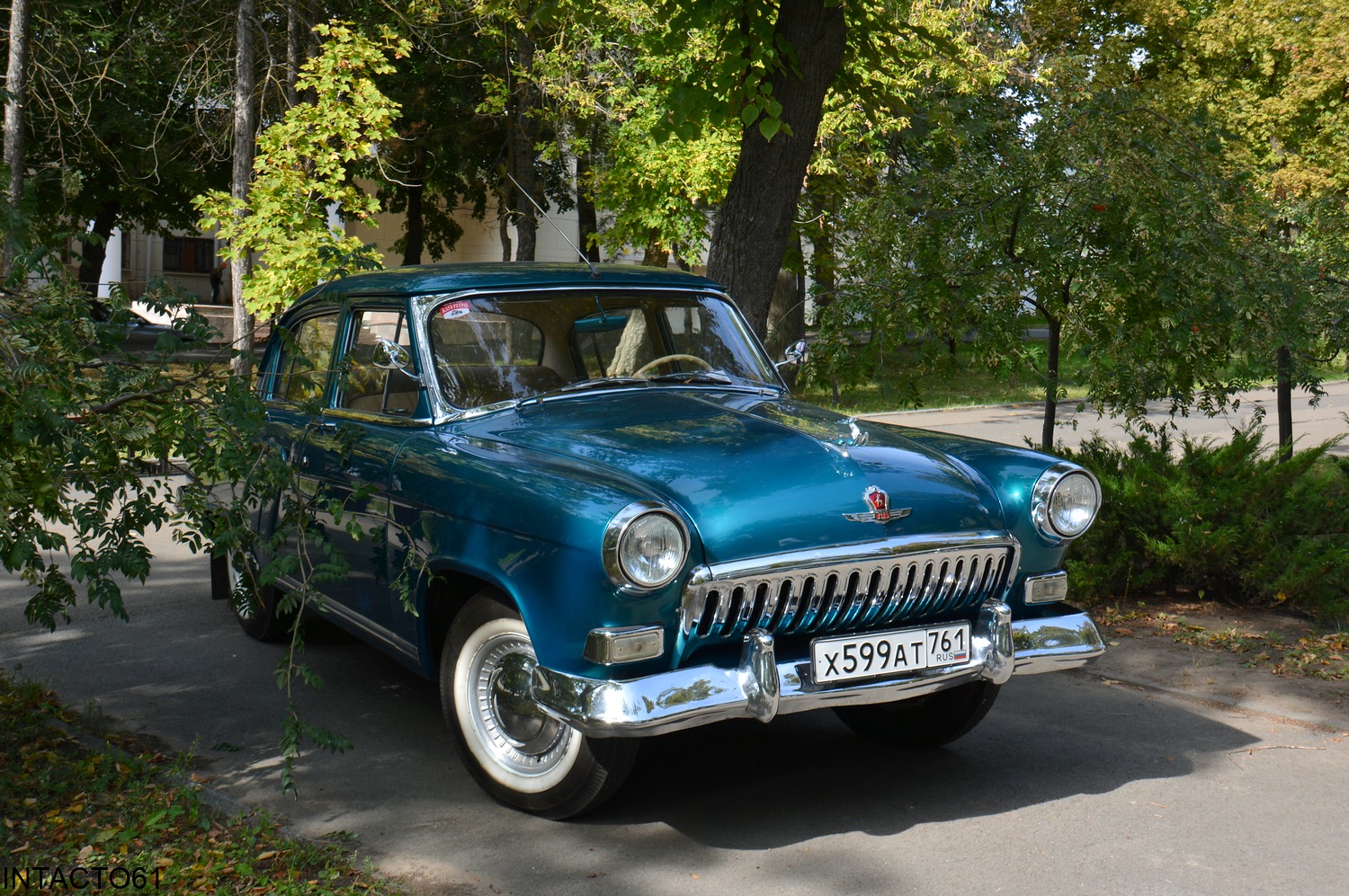 Ростовская область, № Х 599 АТ 761 — ГАЗ-М-21К Волга '58-62; Ростовская область — Retro Motor Show_2026_Сентябрь