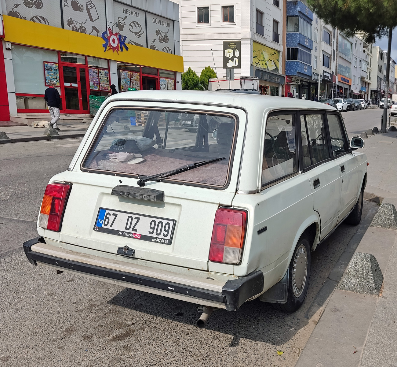 Турция, № 67 DZ 909 — ВАЗ-2104 Жигули '84-91
