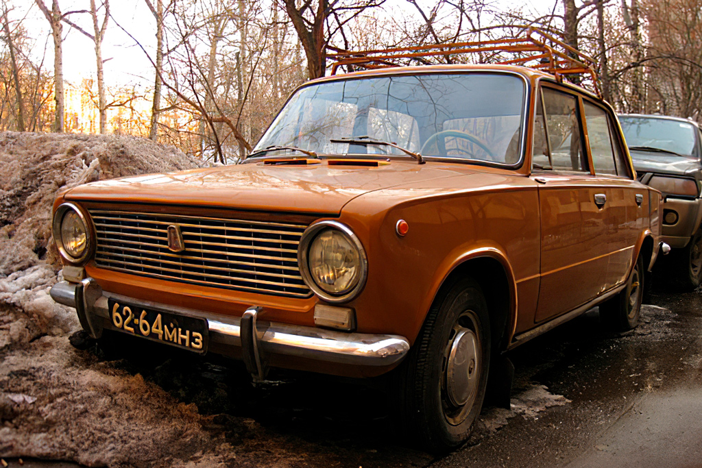 Москва, № 62-64 МНЗ — ВАЗ-2101 Жигули '70-83