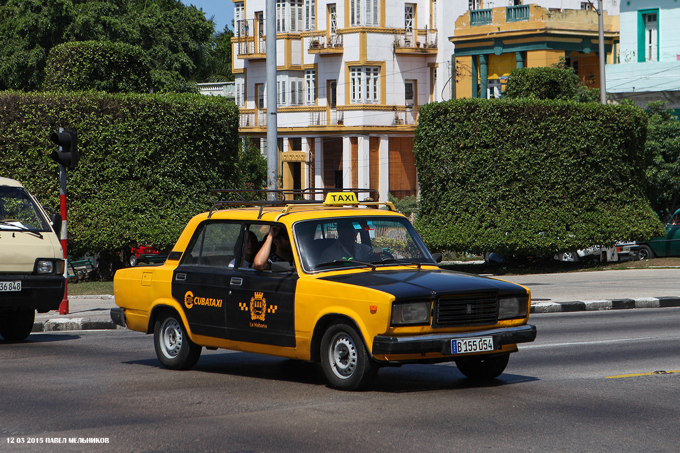 Куба, № B 155 054 — ВАЗ-2107 Жигули '82-91