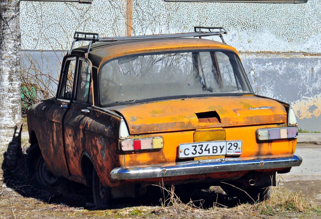 Архангельская область, № С 334 ВУ 29 — Москвич-412ИЭ (Иж) '70-82