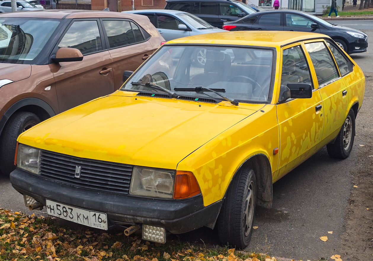 Татарстан, № Н 583 КМ 16 — Москвич-214122 '94-98