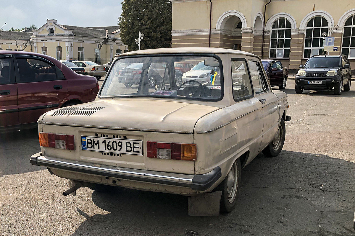 Сумская область, № ВМ 1609 ВЕ — ЗАЗ-968М Запорожец '79-94