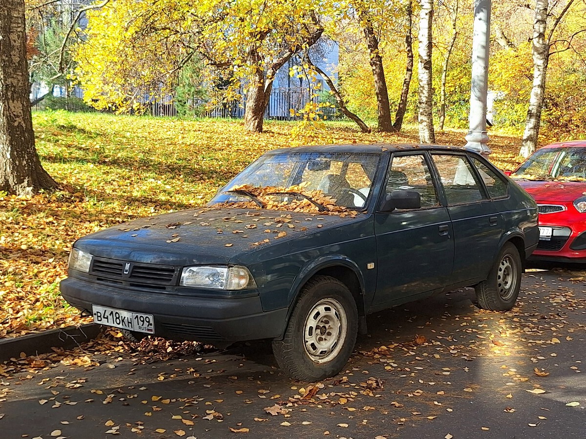 Москва, № В 418 КН 199 — Москвич-214122 Святогор '98-01