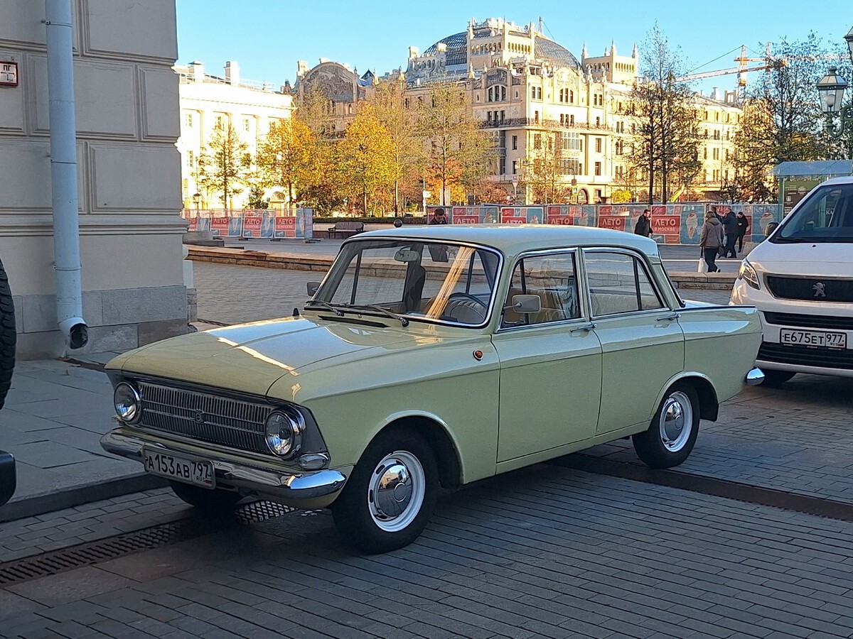 Москва, № А 153 АВ 797 — Москвич-412ИЭ (Иж) '70-82
