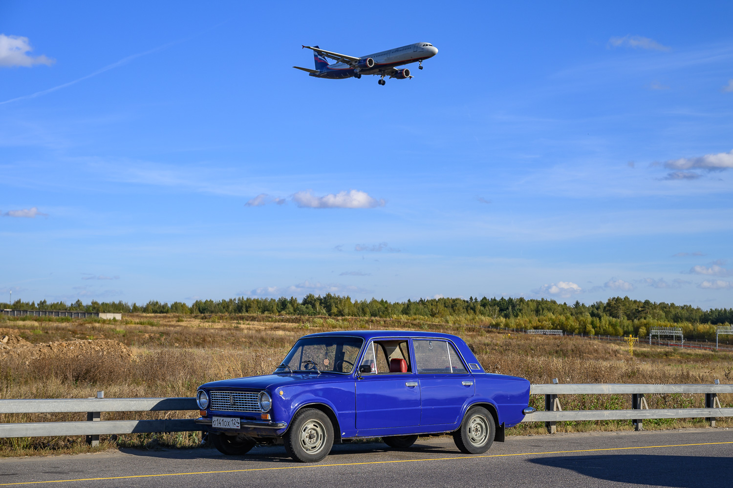 Красноярский край, № О 141 ОХ 124 — ВАЗ-21011 Жигули '74-83