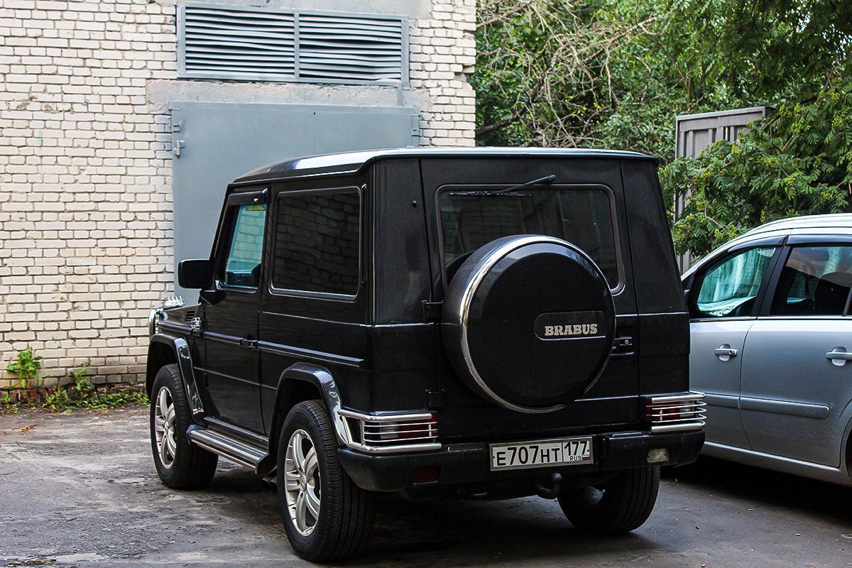 Москва, № Е 707 НТ 177 — Mercedes-Benz (W463) '90-97