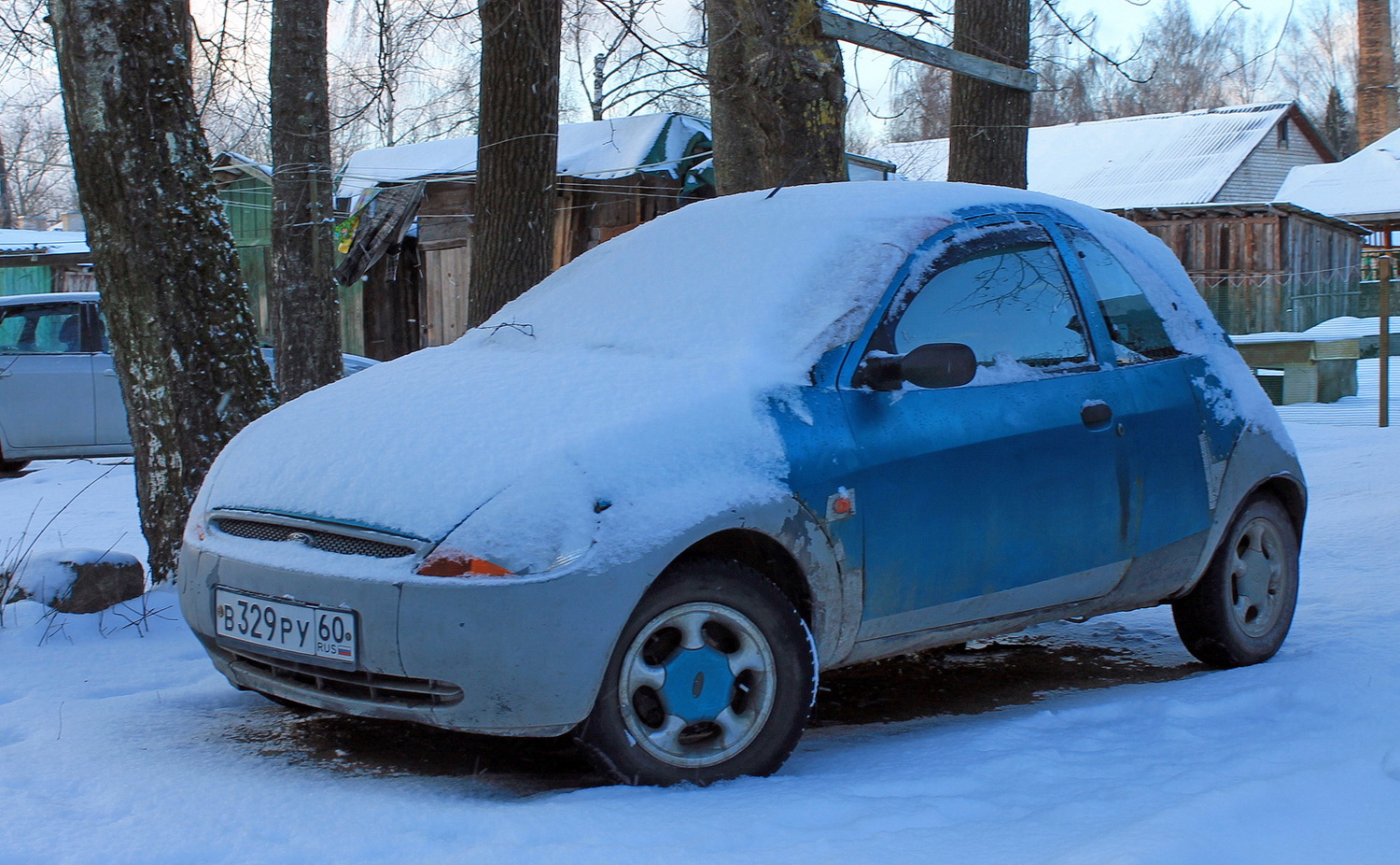 Псковская область, № В 329 РУ 60 — Ford Ka (1G) '96-08