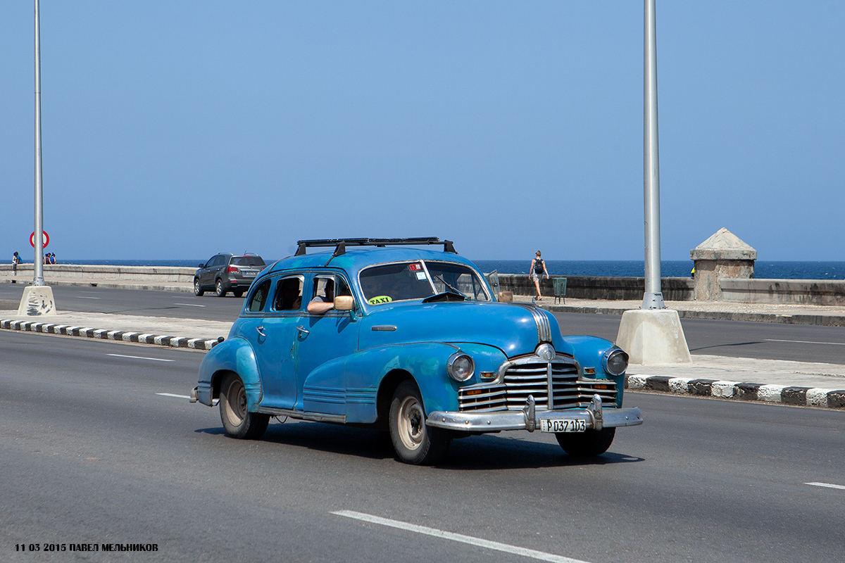Куба, № P 037 103 — Pontiac Torpedo '39-48