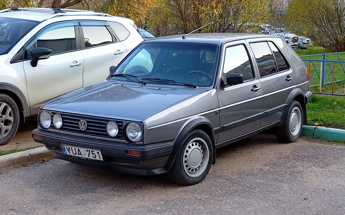 Литва, № YUA 751 — Volkswagen Golf (Typ 19) '83-92