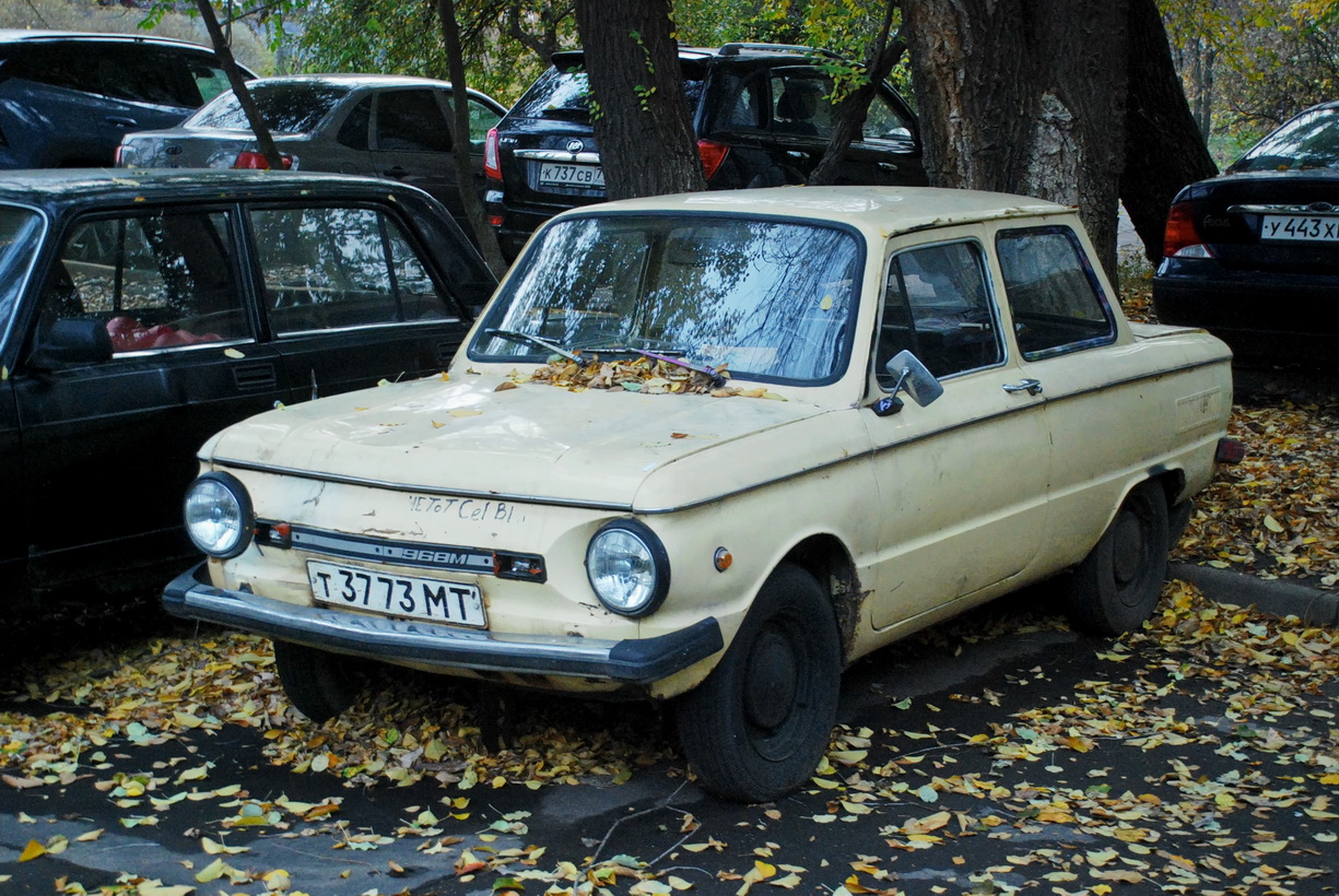 Москва, № Т 3773 МТ — ЗАЗ-968М Запорожец '79-94