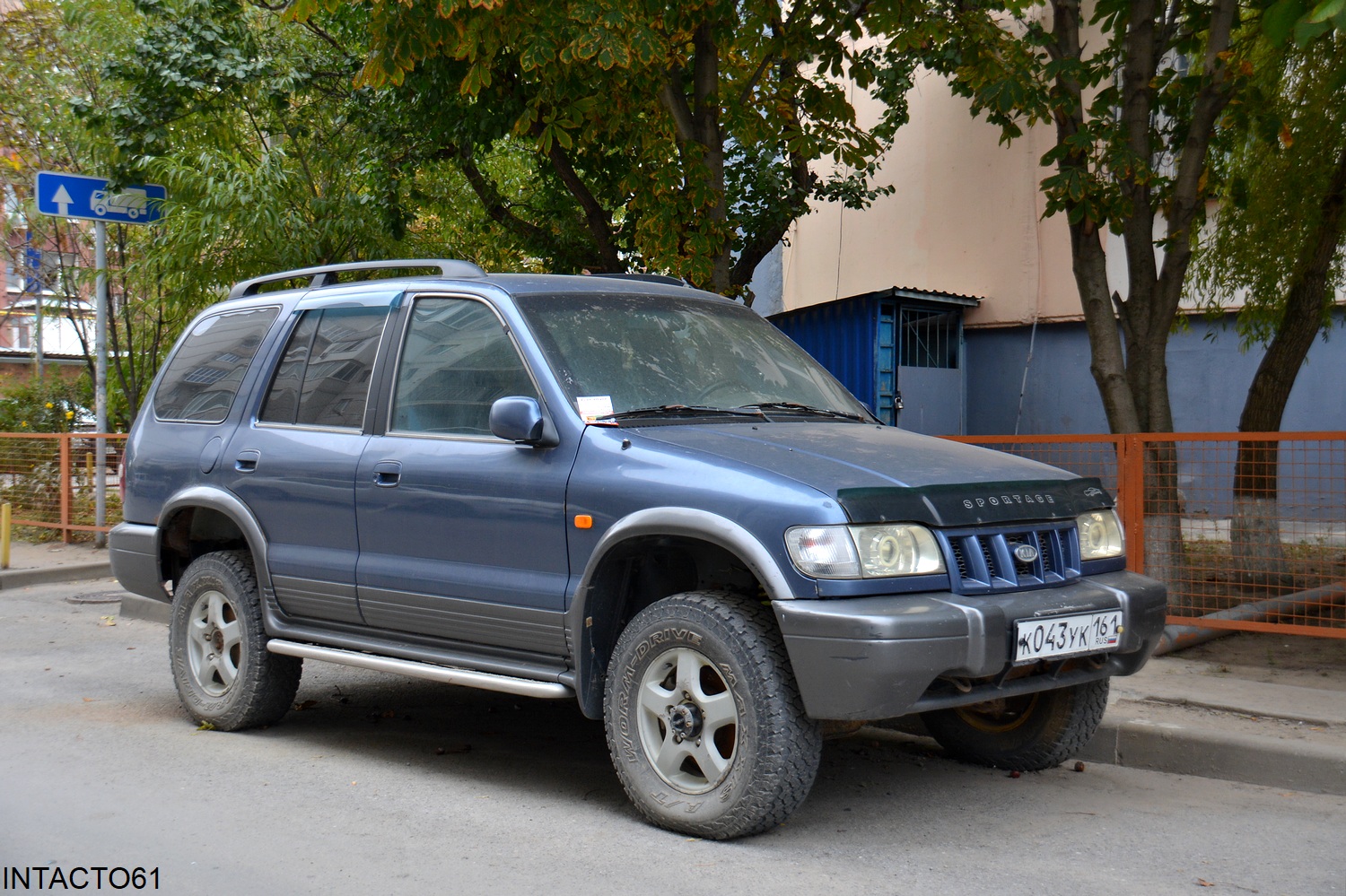 Ростовская область, № К 043 УК 161 — Kia Sportage (Автотор) '01-06