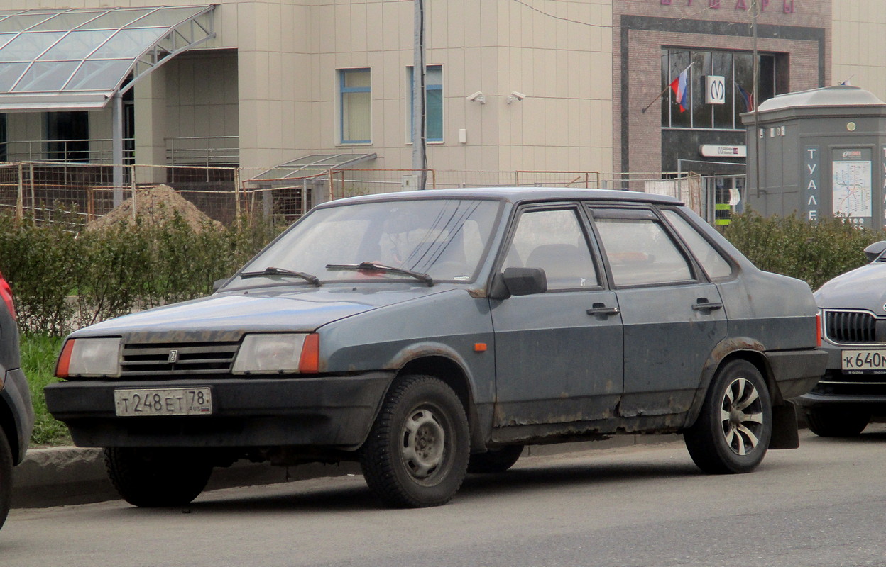 Санкт-Петербург, № Т 248 ЕТ 78 — ВАЗ-21099 '90-04