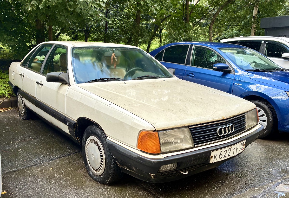 Санкт-Петербург, № К 622 ТУ 78 — Audi 100 (C3) '82-91