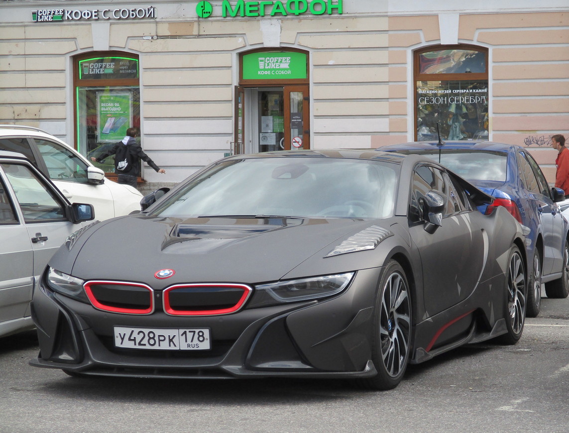 Санкт-Петербург, № У 428 РК 178 — BMW i8 '14-20