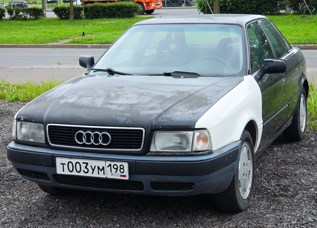 Санкт-Петербург, № Т 003 УМ 198 — Audi 80 (B3) '86-91