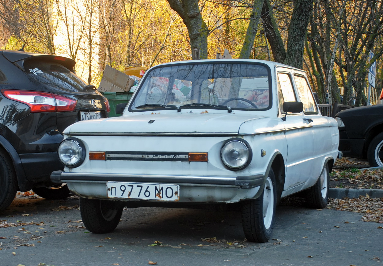 Москва, № П 9776 МО — ЗАЗ-968М Запорожец '79-94