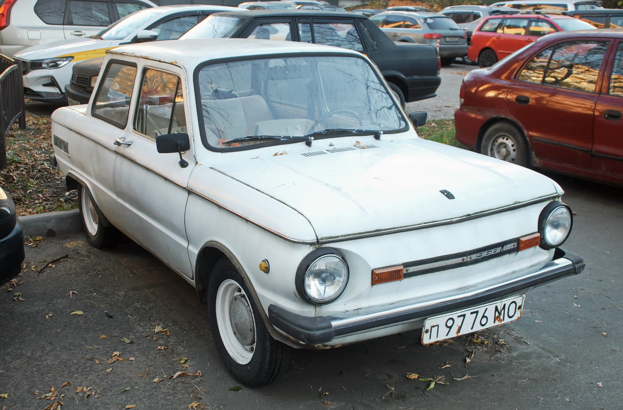 Москва, № П 9776 МО — ЗАЗ-968М Запорожец '79-94