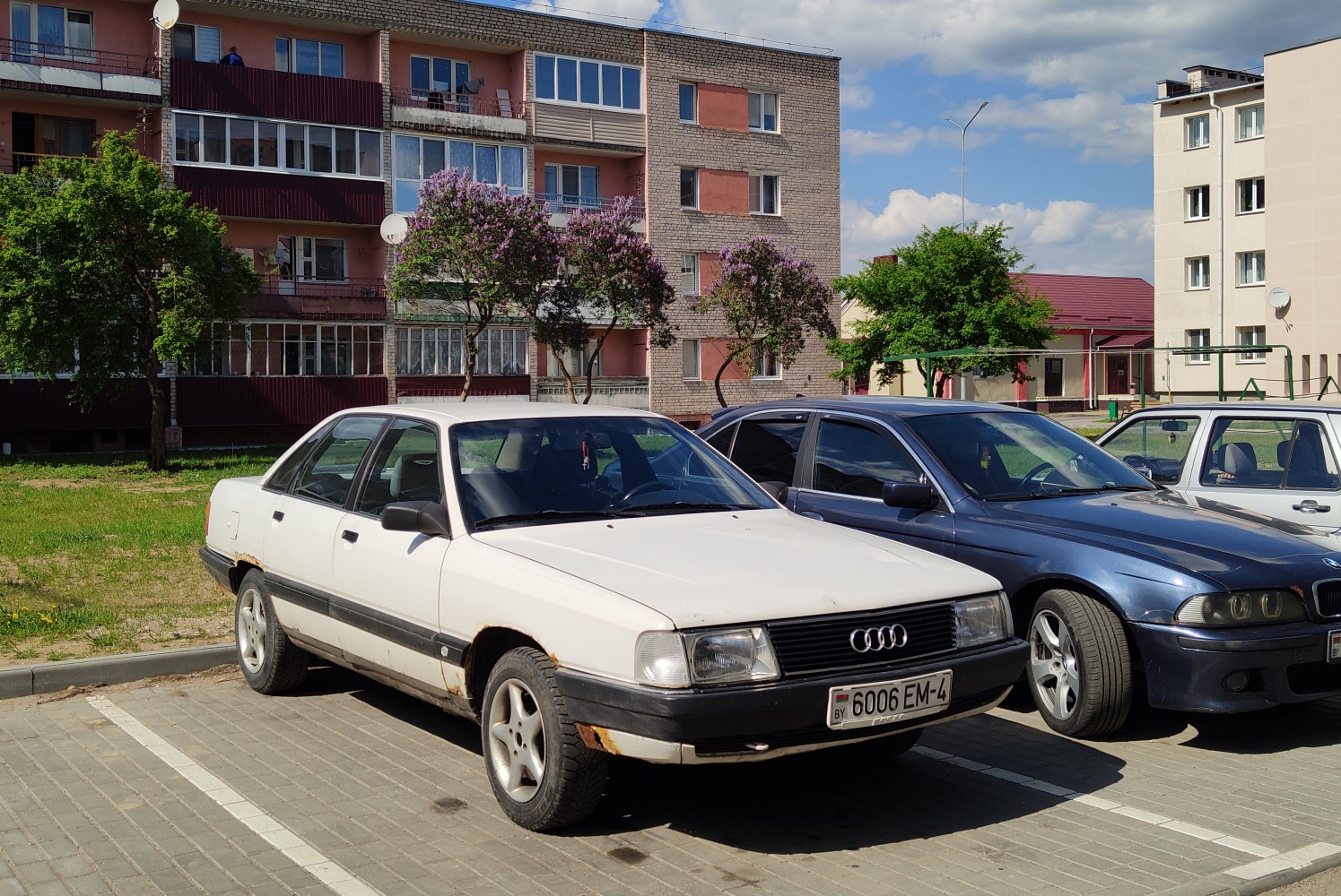 Гродненская область, № 6006 ЕМ-4 — Audi 100 (C3) '82-91