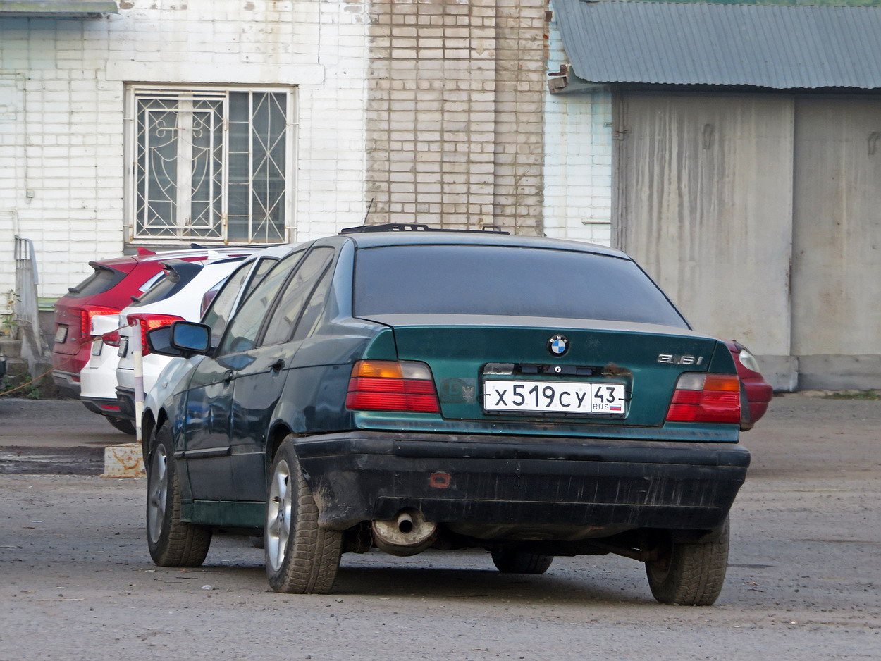 Кировская область, № Х 519 СУ 43 — BMW 3 Series (E36) '90-00