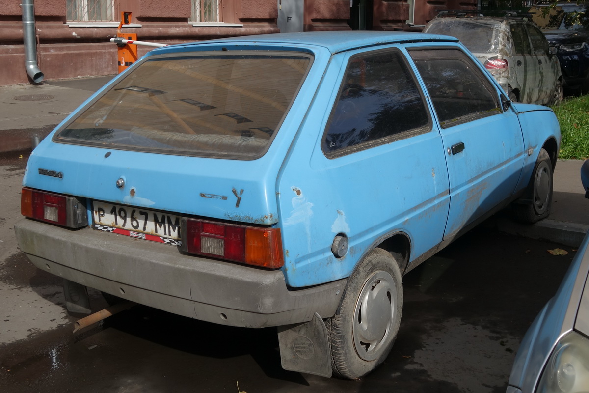 Москва, № Р 1967 ММ — ЗАЗ-1102 Таврия '87-07