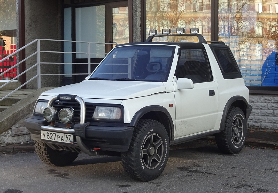 Ленинградская область, № У 827 РА 47 — Suzuki Vitara (1G) '88-98