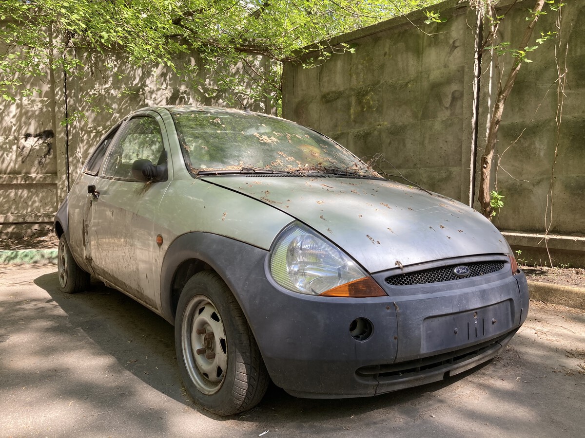 Москва, № (77) Б/Н 1031 — Ford Ka (1G) '96-08; Транспортные средства без номеров (Москва)