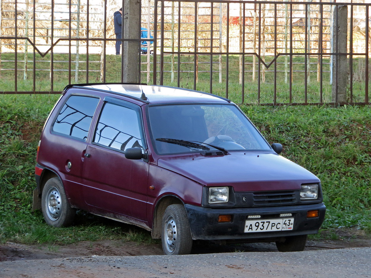 Кировская область, № А 937 РС 43 — ВАЗ-11113 (ЗМА) '96-06