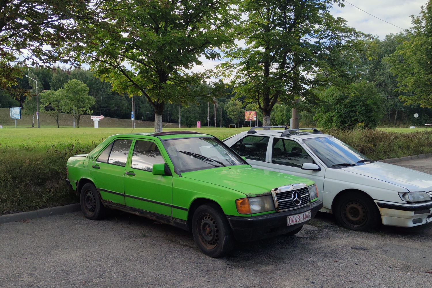 Минск, № 0443 МАК — Mercedes-Benz 190 (W201) '82-93