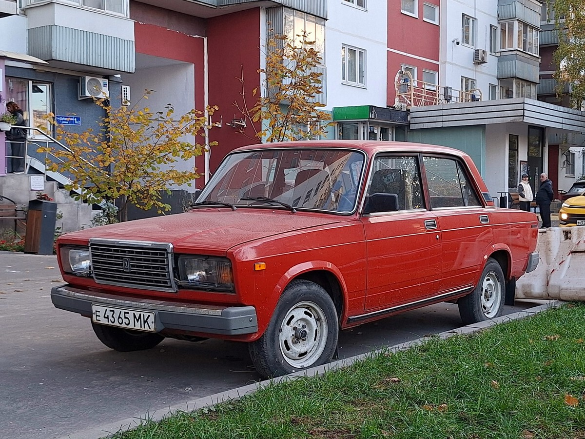 Москва, № Е 4365 МК — ВАЗ-2107 Жигули '82-91