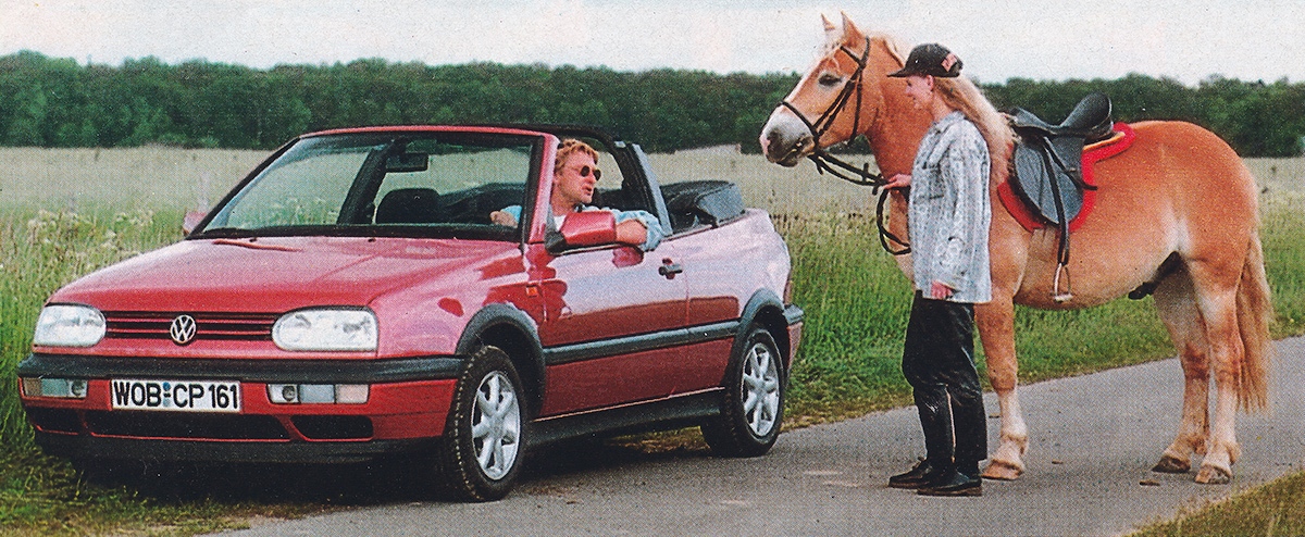 Германия, № WOB-CP 161 — Volkswagen Golf III '91-98; Исторические фотографии (до 2000 года) (Германия)