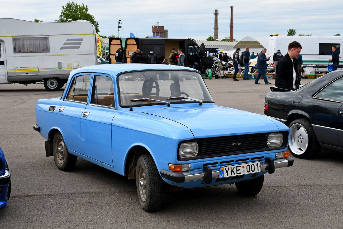 Литва, № YKE 001 — Москвич-2140 '76-88; Литва — Retro mugė 2026