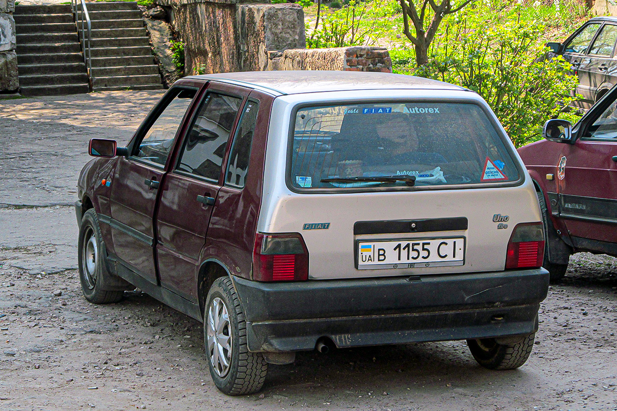 Сумская область, № В 1155 СІ — FIAT Uno '83-89