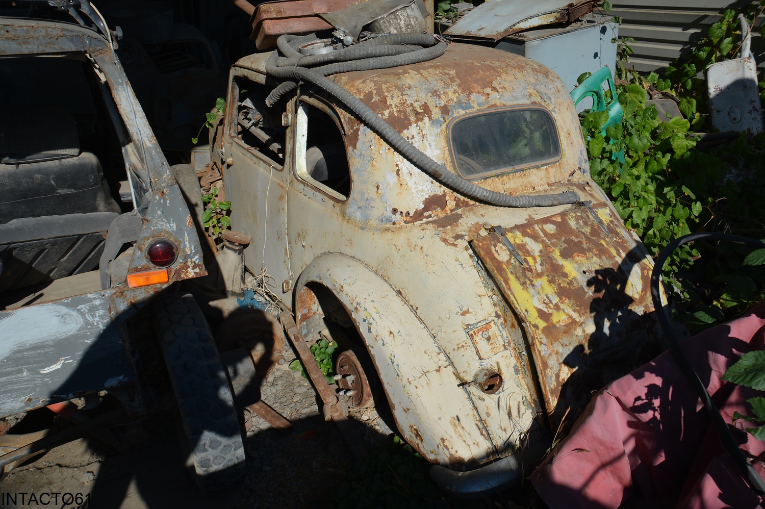 Ростовская область, № (61) Б/Н 0195 — Škoda Popular '33-46; Транспортные средства без номеров (Ростовская область)