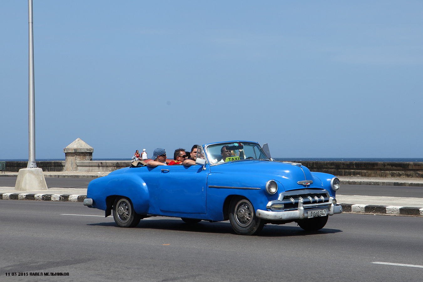Куба, № P 060 347 — Chevrolet Bel Air (1G) '50-54
