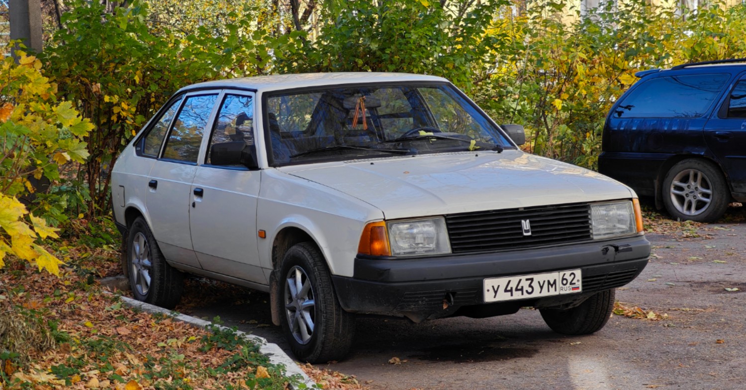 Рязанская область, № У 443 УМ 62 — Москвич-2141 '86-98