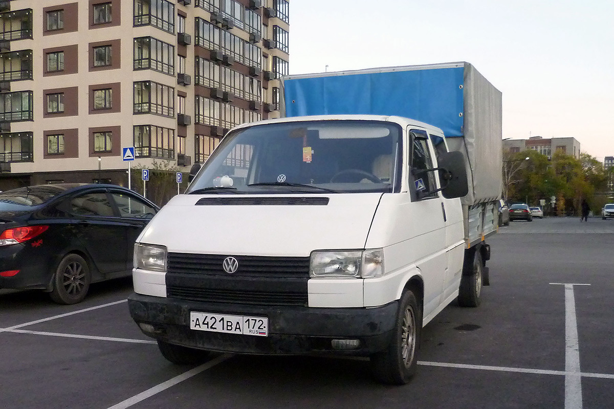 Тюменская область, № А 421 ВА 172 — Volkswagen (T4) Doppelkabine '90-03